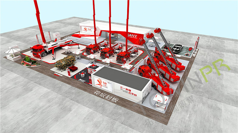 创新智造•品质三一丨第18届三一消防展（图ZMTgxODU1ODcy） - 展陈设计 - 站酷设计师创意活动原创素材 - 站酷ZCOOL