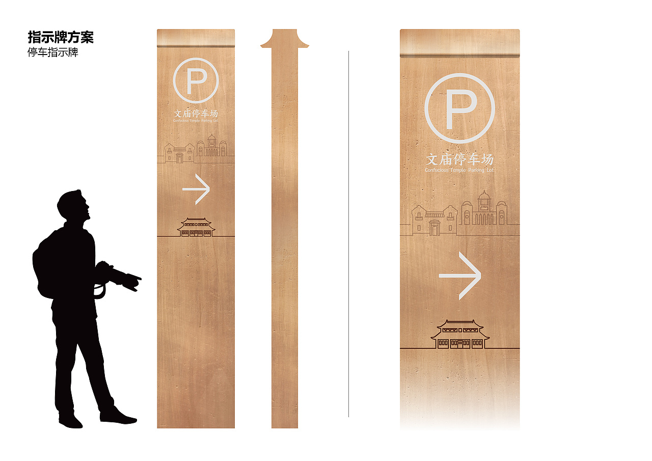 文庙地区标识导向系统设计