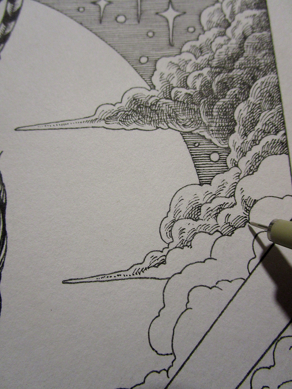 《大圣归来》手绘封面 过程详解（图ZMzg1NzY5OTY=） - 商业插画 - 站酷设计师傅淳强画者之旅原创素材 - 站酷ZCOOL