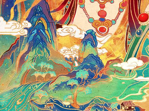 《二十诸天之大功德尊天》