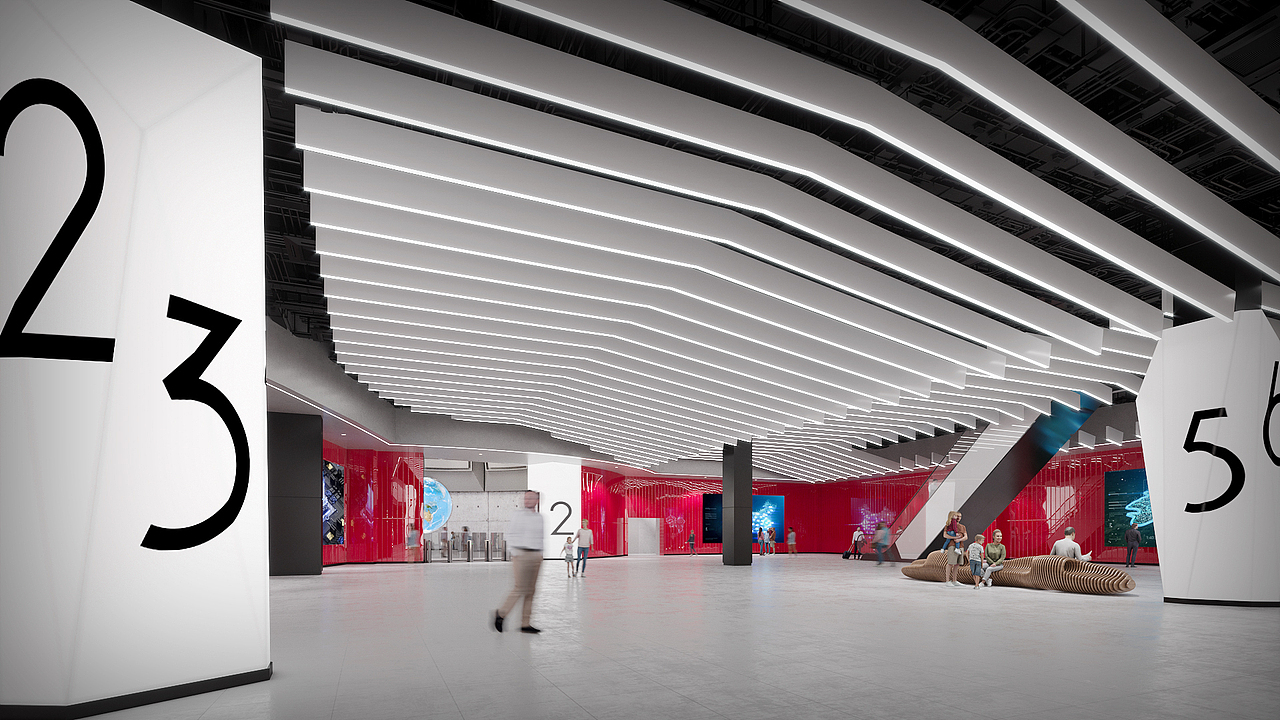 展馆|空间|家装设计|一辰视觉_原创作品-站酷zcool