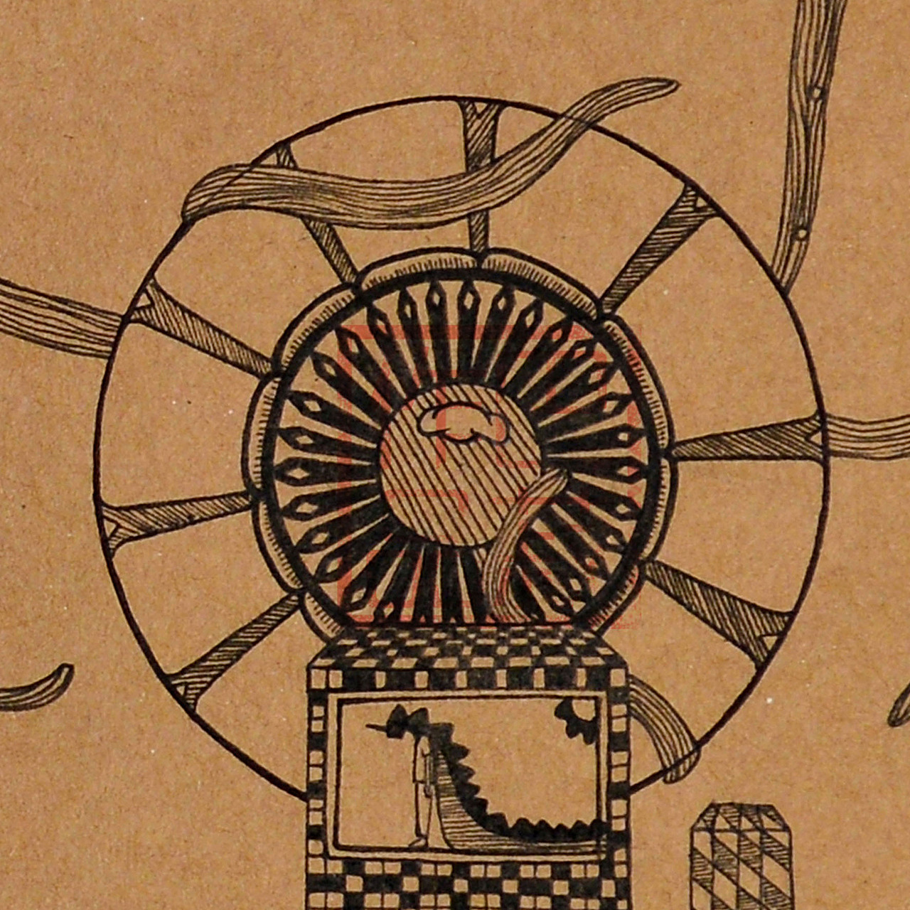 《蔓延》细节一