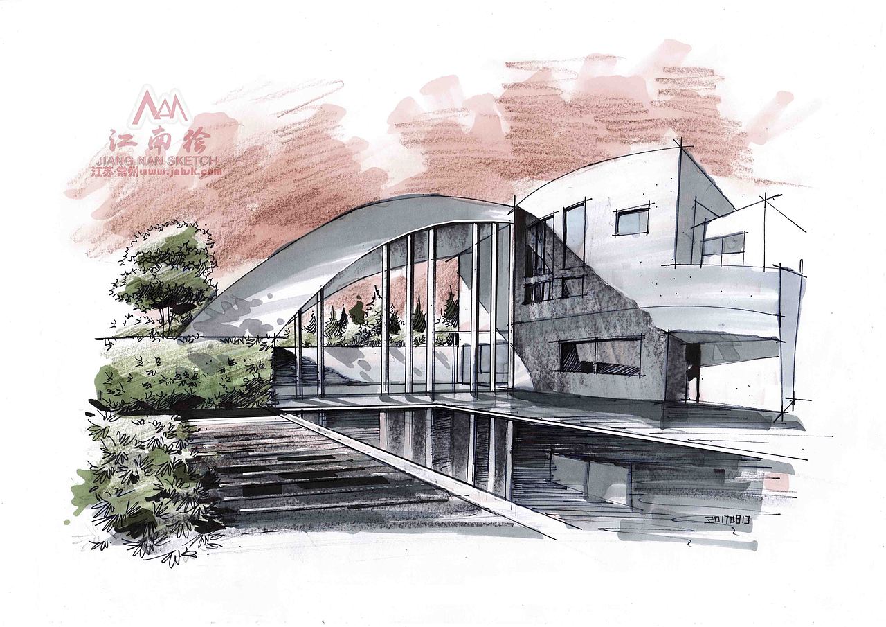 环艺设计手绘作品集