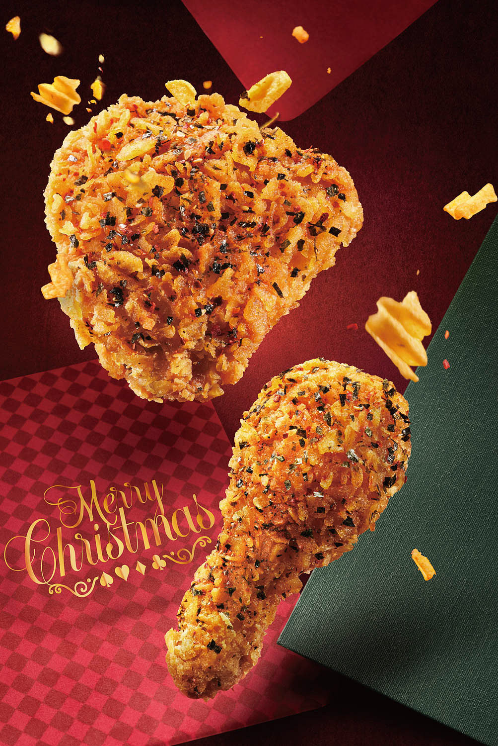 kfc圣诞季全家福 2019