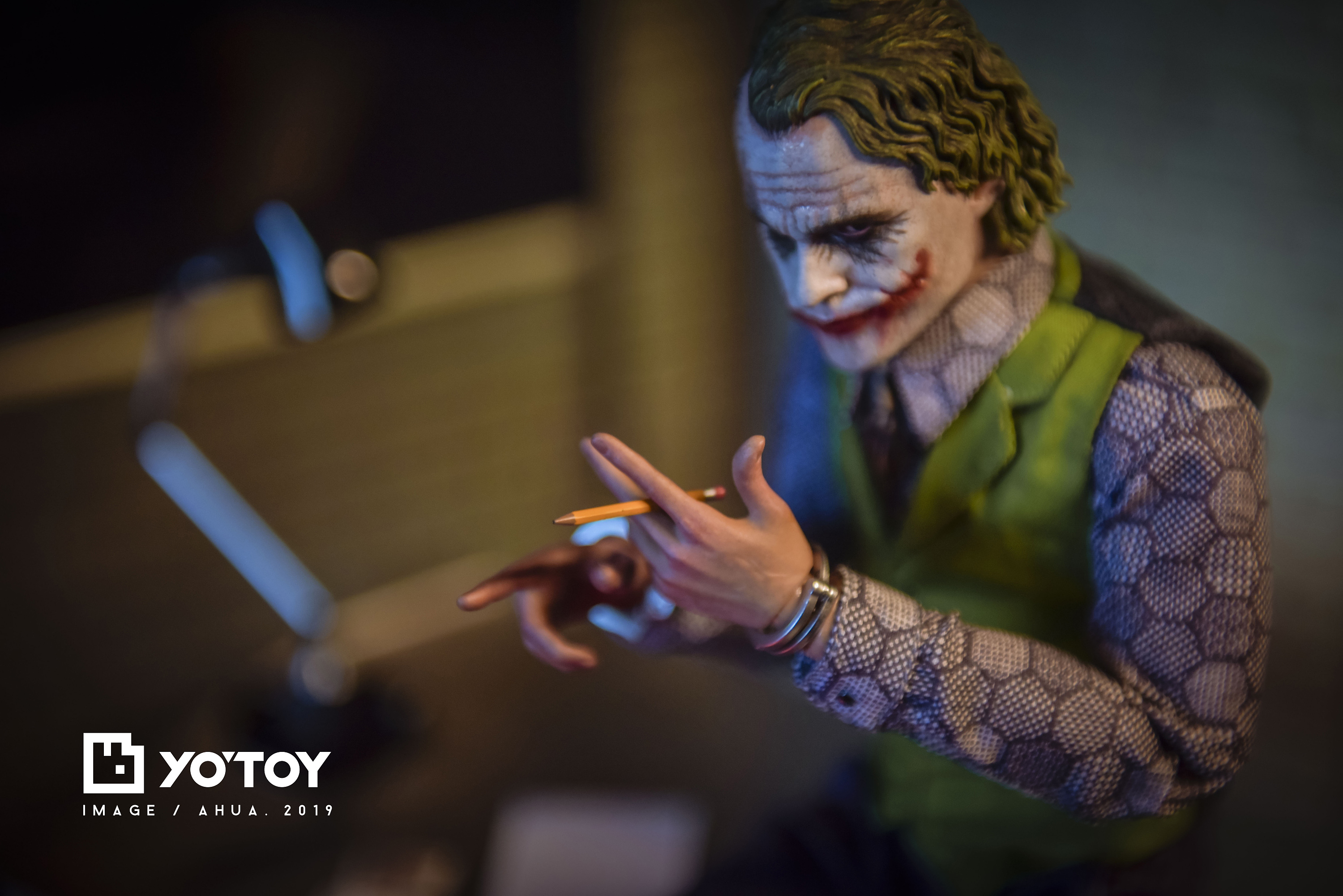 【yo玩具摄影】 hot toys dx11 the joker 小丑2.