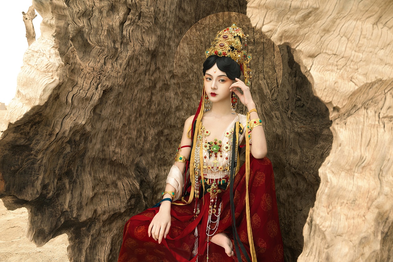 水月观音（图ZMjc0MzMwNjUy） - 人像摄影 - 站酷设计师其一不二原创素材 - 站酷ZCOOL