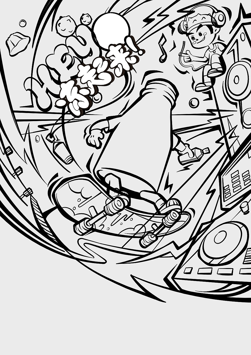 「汉口二厂」嘿冻果冻汽水海报的创作过程分享（图ZMjY0NzczMzEy） - 海报 - 站酷设计师未来事多原创素材 - 站酷ZCOOL