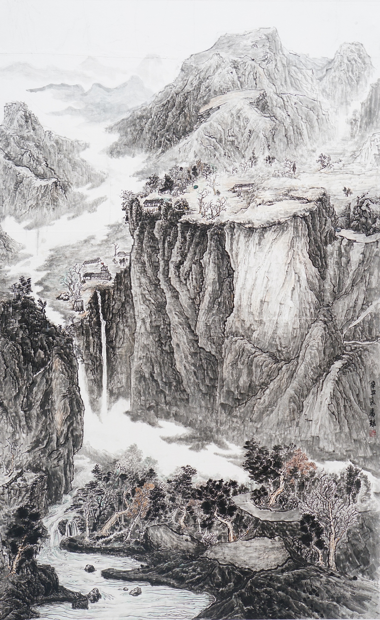 17级中国画专业毕业生作品展(易斯顿美术学院)