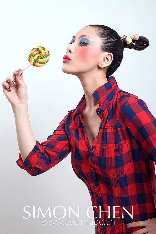 《Sweet Candy》姚星竹甜美时尚篇-伊视觉陈昕作品（图ZMTI4MjA2OA==） - 人像摄影 - 站酷设计师婚礼摄影师陈昕原创素材 - 站酷ZCOOL