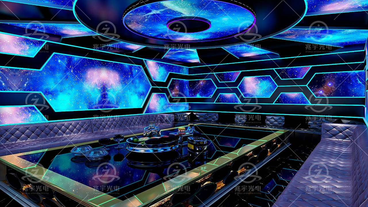 ktv包房包厢嗨包电音包房智能灯光设计