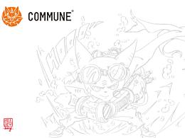 幻師—傳統(tǒng)線描與現(xiàn)代輕涂結(jié)合