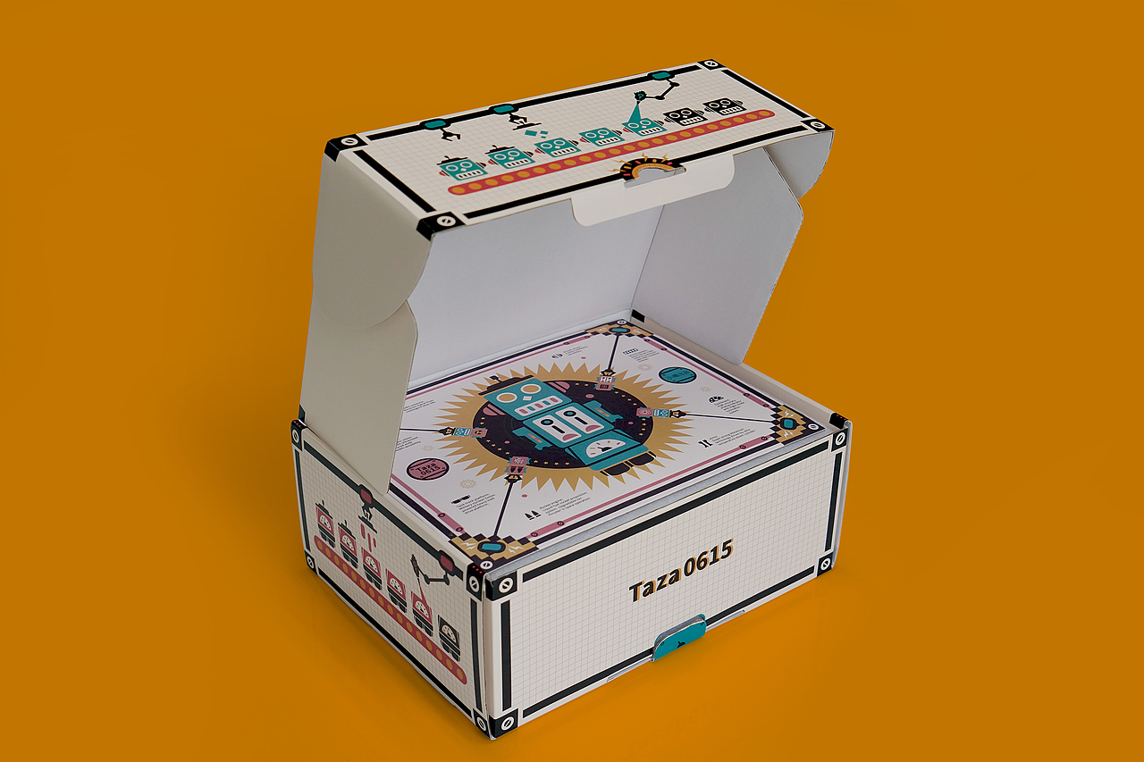 Taza0615机器人咖啡杯产品包装设计（图ZMTM0NzIxMDk2） - 包装 - 站酷设计师JZL竹林原创素材 - 站酷ZCOOL