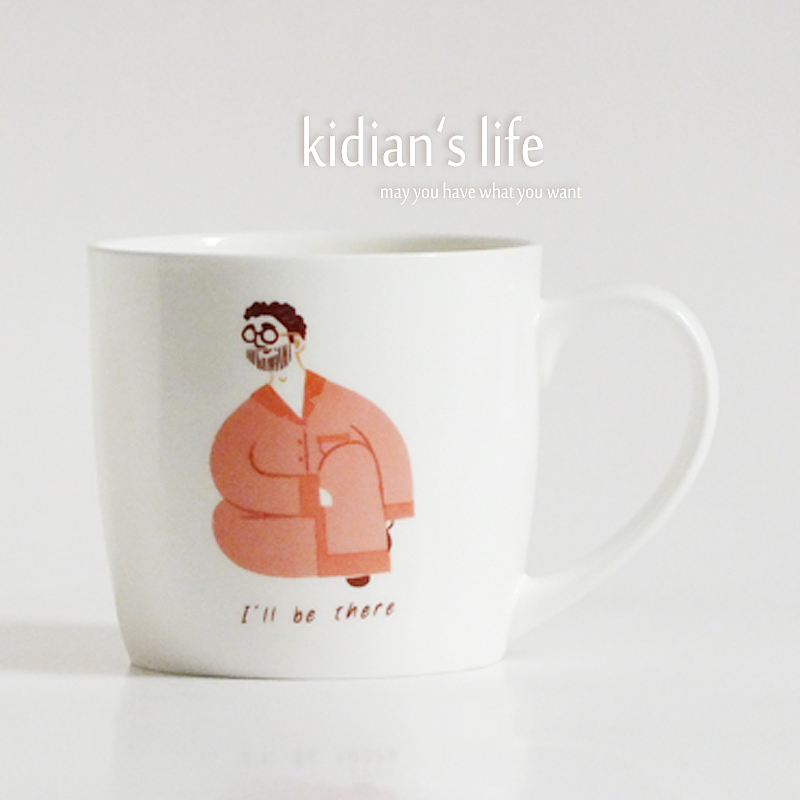 早安，晚安系列马克杯（图ZMjczODgxMjA=） - 商业插画 - 站酷设计师孢子菌原创素材 - 站酷ZCOOL