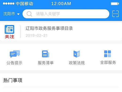 政务服务app