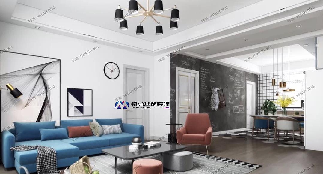 【铭勇装饰】案例赏析|清新自在的北欧风格（图ZMjA5NDc1MzE2） - 家装设计 - 站酷设计师上海铭勇建筑装饰原创素材 - 站酷ZCOOL