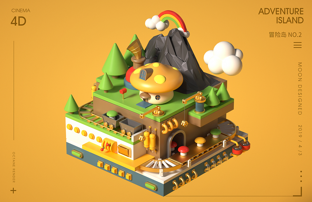 C4D-场景集（图ZMTYyNTg1Nzg0） - 场景 - 站酷设计师0o水月o0原创素材 - 站酷ZCOOL