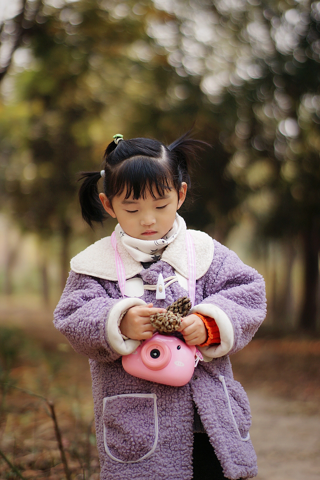 冬日里的泡泡机