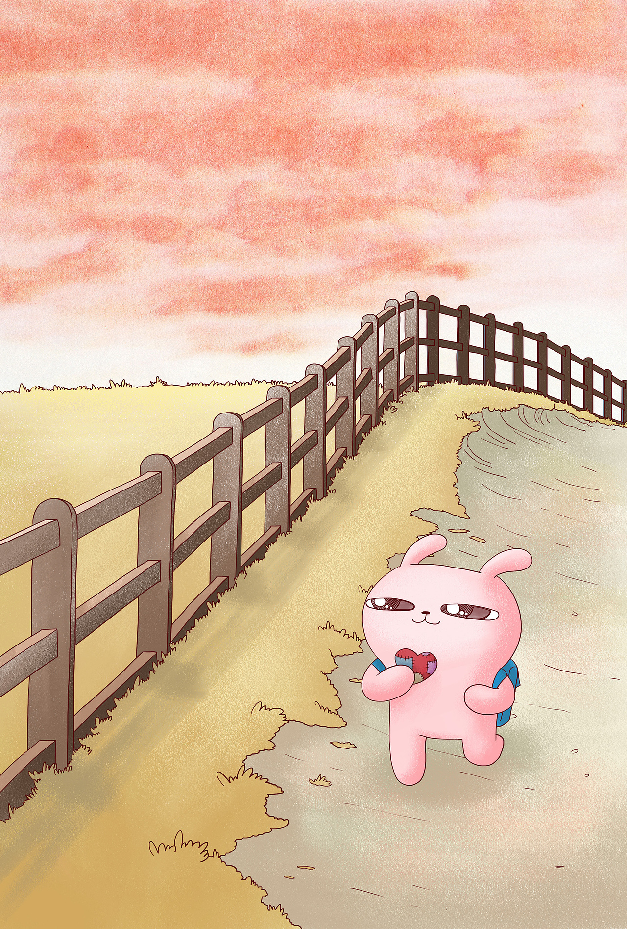 冷兔小清新插画（图ZMjEyOTk2NDg=） - 创作习作 - 站酷设计师冷兔同学原创素材 - 站酷ZCOOL