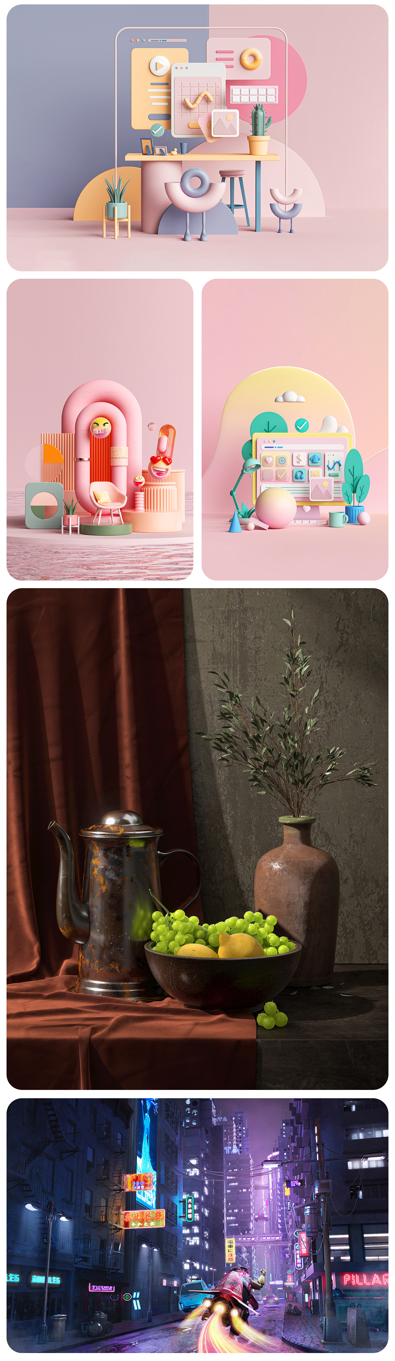 2021-产品渲染合集/作品集（图ZMjg1NzM0MzIw） - 产品 - 站酷设计师lucky辉原创素材 - 站酷ZCOOL