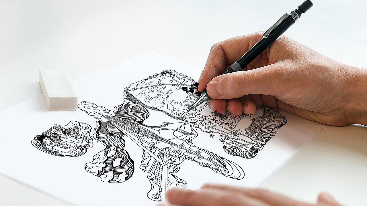 创意手绘长沙篇