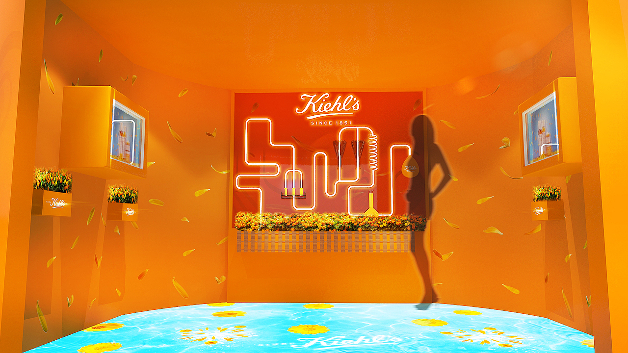 科顏氏 曼谷小展臺(tái)（圖ZMjMxNDU4MDQw） - 展陳設(shè)計(jì) - 站酷設(shè)計(jì)師憨憨的小傻蛋原創(chuàng)素材 - 站酷ZCOOL