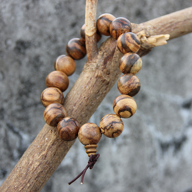 花奇楠木珠情侣手串手链