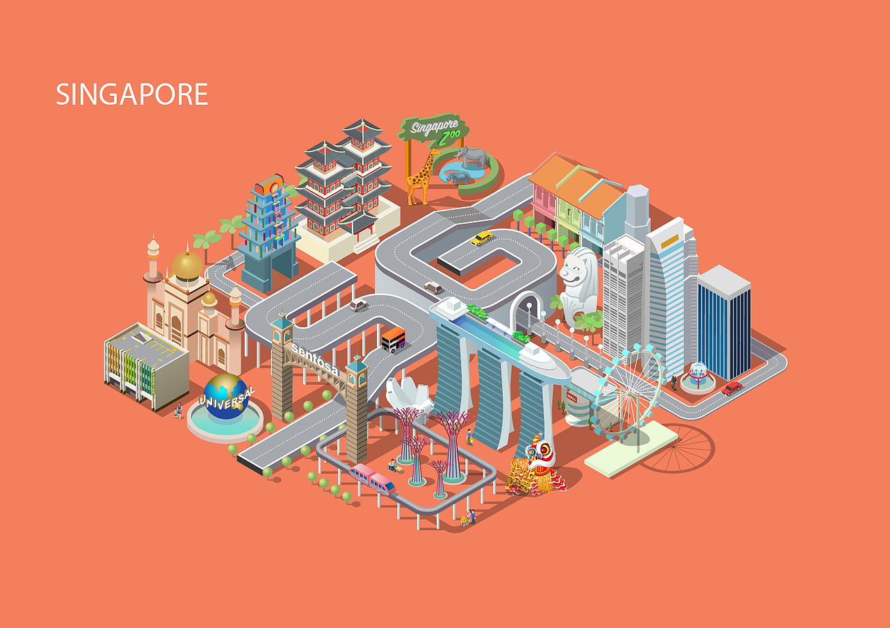 2.5D学员作品展示（图ZMTI3MTY5NjYw） - 商业插画 - 站酷设计师青菜没有虫原创素材 - 站酷ZCOOL