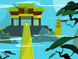 場景插畫