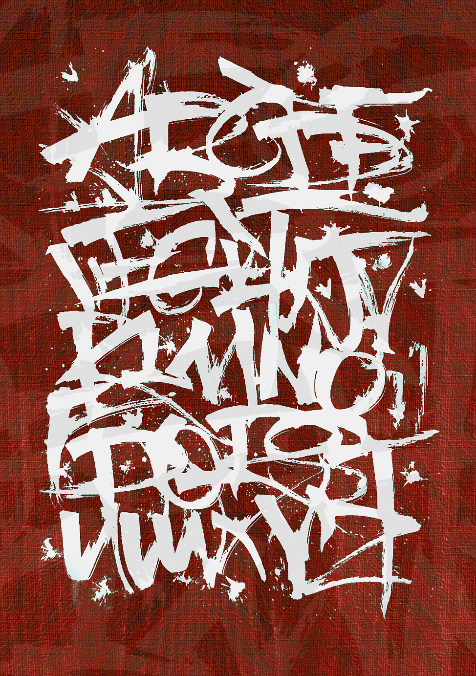 英文字体设计涂鸦calligraphygraffiti