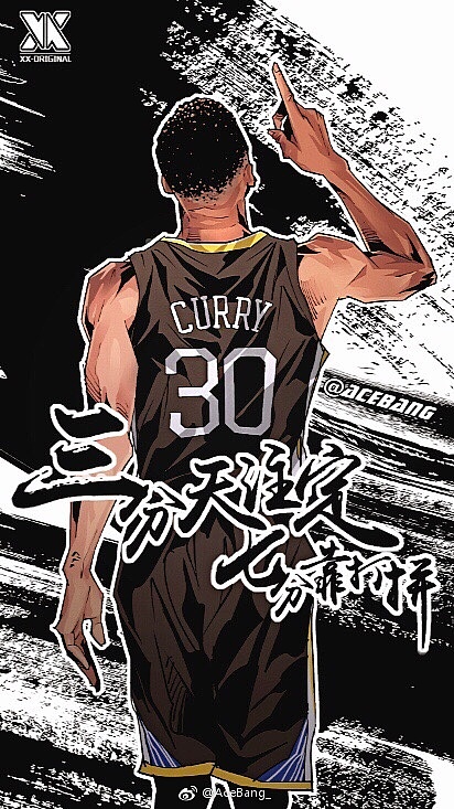 展望新赛季回顾旧赛季nba体育篮球插画集美漫写实