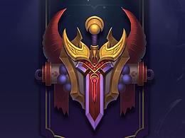 英雄聯(lián)盟手繪角色徽章