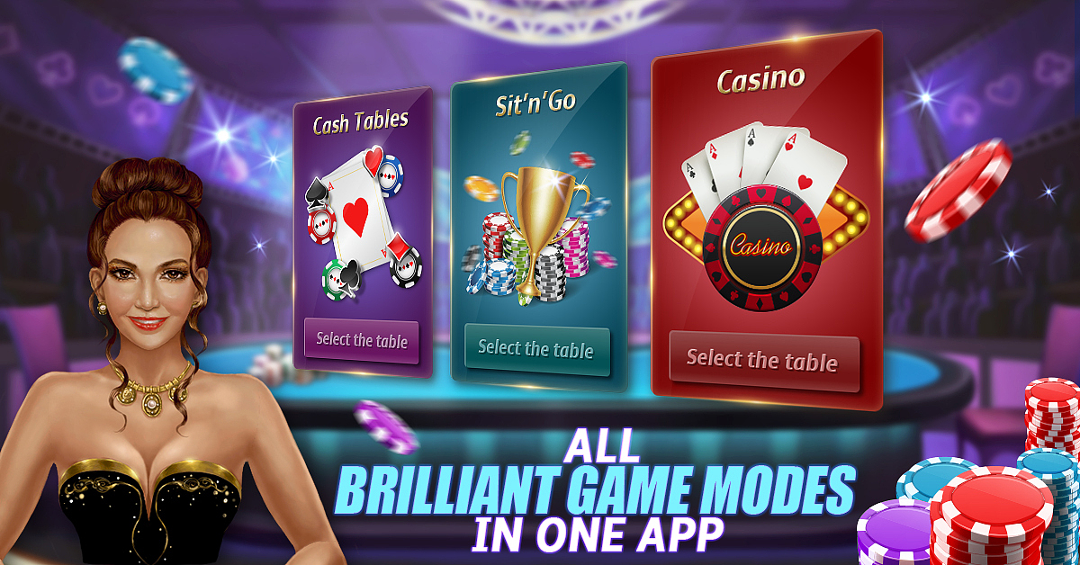 棋牌游戏 扑克手游 德州 UI设计 facebook google 广告