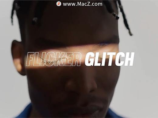 FCPX插件-15个故障闪烁失真转场过渡Flicker Glitch Transitions