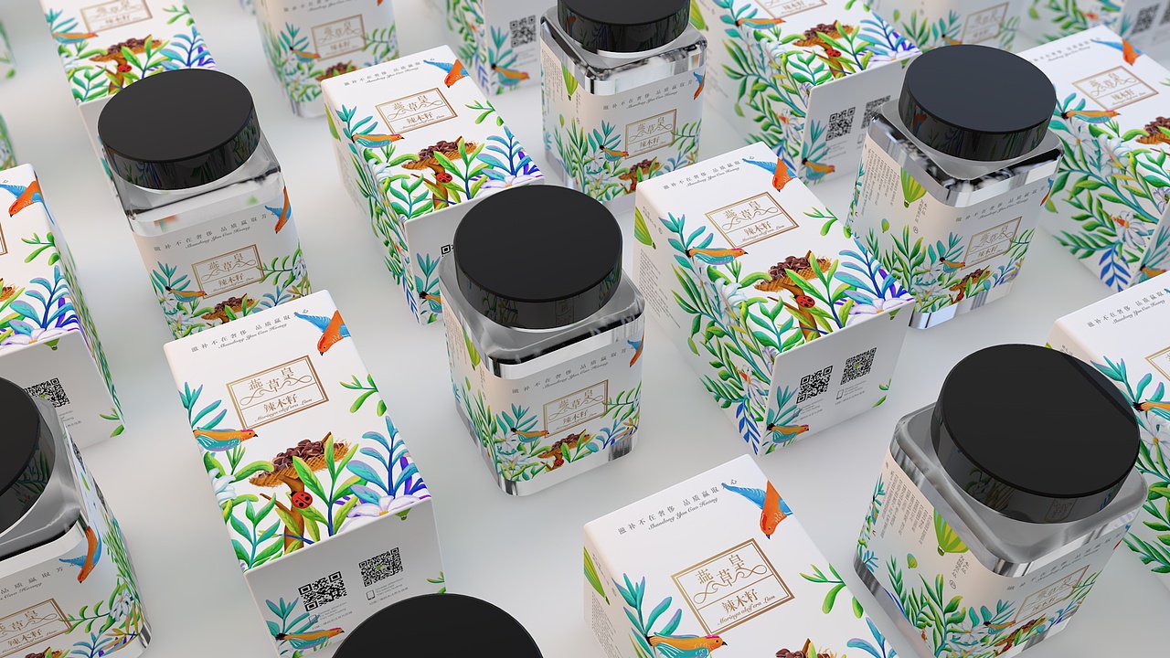 燕草皇-辣木籽包装设计