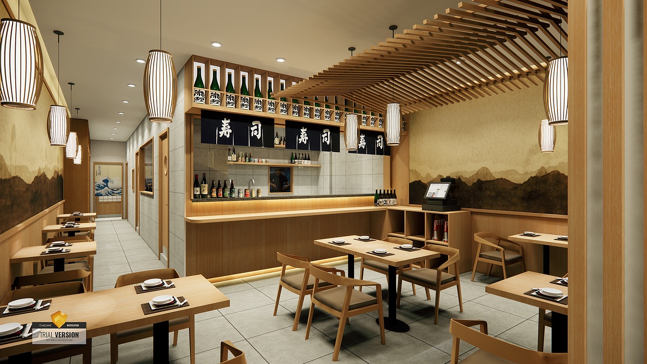 日料店！（图ZMjAwMjc3MTQw） - 家装设计 - 站酷设计师設記師阿超原创素材 - 站酷ZCOOL