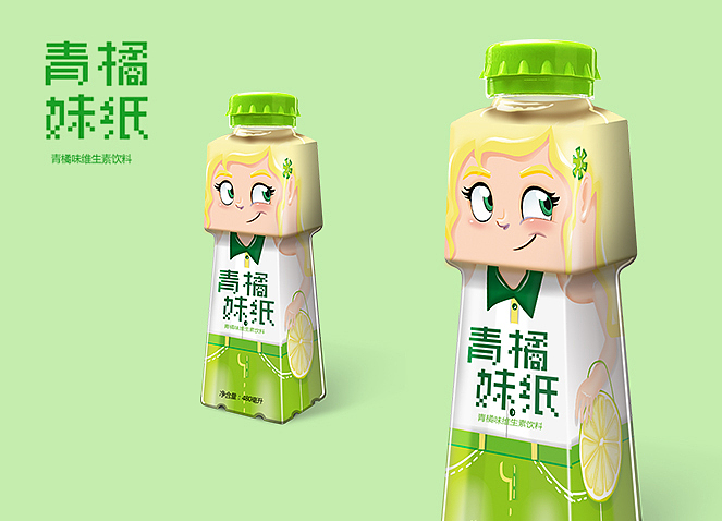 萌范儿系列 水果味饮料包装设计（图ZNDkwODY3NDg=） - 包装 - 站酷设计师MiyaS弥雅原创素材 - 站酷ZCOOL