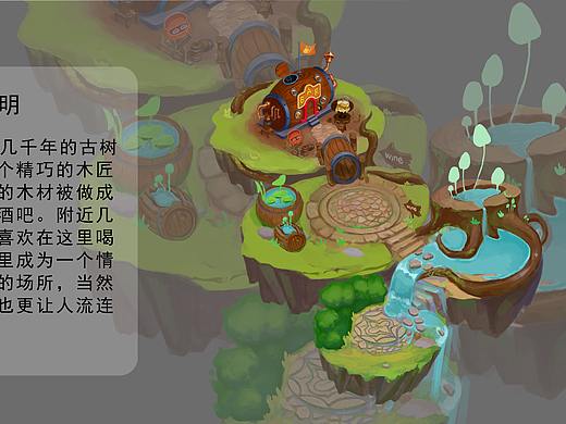 原画场景设计功能性建筑学习作业