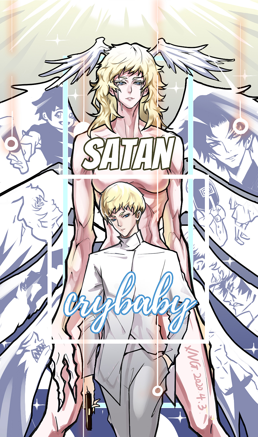 恶魔人Crybaby 同人（图ZMjMyMTMyOTIw） - 新锐潮流插画 - 站酷设计师NG恩击原创素材 - 站酷ZCOOL