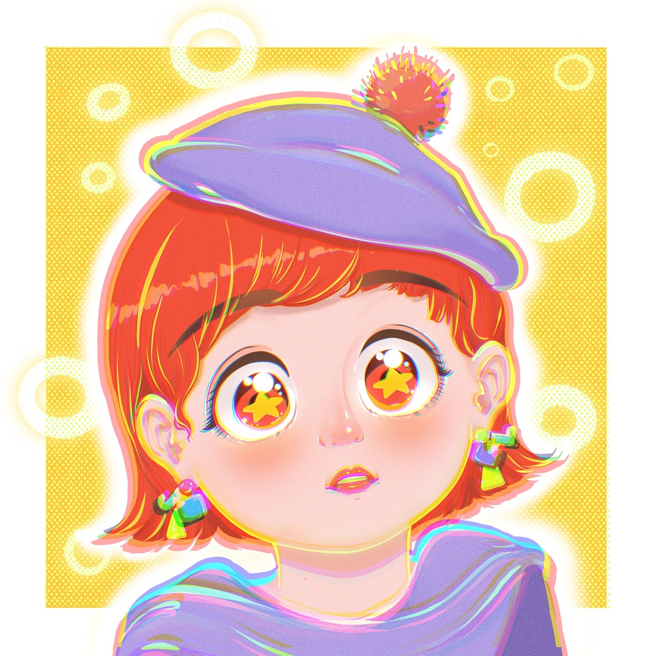 q版头像|插画|创作习作|星zxzx - 原创作品 - 站酷 (zcool)