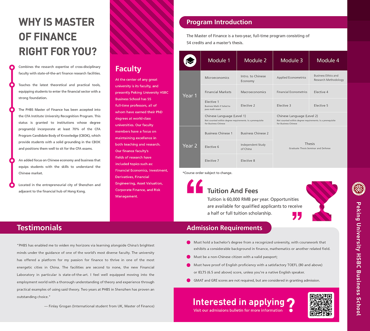 PHBS北大匯豐商學(xué)院-DM折頁（圖ZNDI0NTEwNjg=） - 宣傳物料 - 站酷設(shè)計師察察設(shè)計原創(chuàng)素材 - 站酷ZCOOL