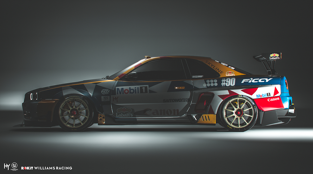 r34 _f1威廉姆斯涂装