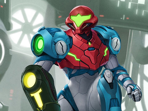 个人板绘作品【密特罗德系列海报】生存恐惧