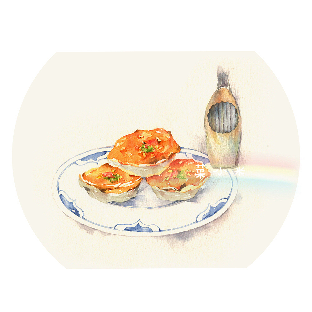 新场古镇水乡(水彩插画明信片已出版)