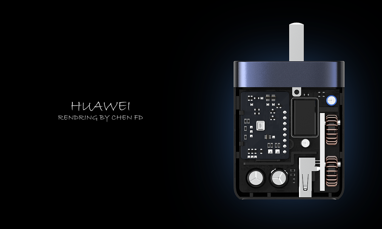 Keyshot产品渲染-快充充电头（图ZMjczNTg5MDI4） - 产品 - 站酷设计师卞城殿船夫原创素材 - 站酷ZCOOL