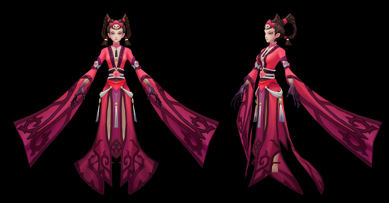3D手绘模型合集（图ZMjI3NzIxOTc2） - 人物/生物 - 站酷设计师爱画画的美七原创素材 - 站酷ZCOOL