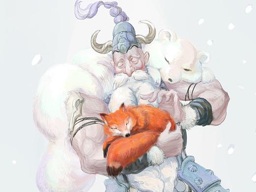 初雪的傳說 維京人（個人主頁-ZMzMyNzU1OTI=） - 概念設定 - 站酷設計師J箐也原創(chuàng)素材 - 站酷ZCOOL