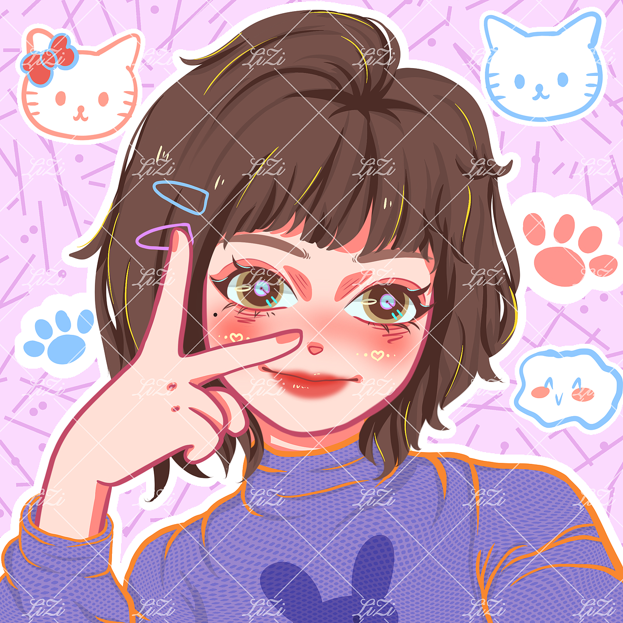 头像（图ZMjk0MDc4OTI0） - 其他 - 站酷设计师柒柒OVO原创素材 - 站酷ZCOOL