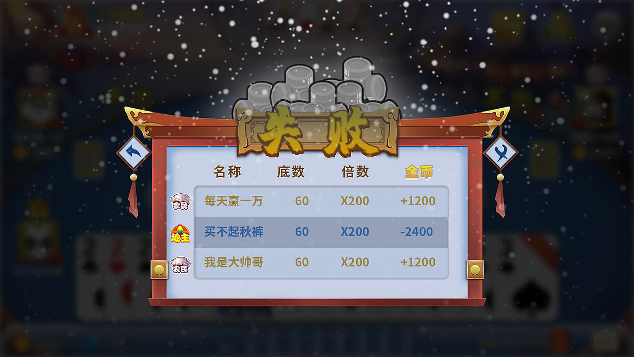 天天欢乐斗地主（图ZMjA0NTYyMjIw） - 游戏UI - 站酷设计师不是大头D_T原创素材 - 站酷ZCOOL