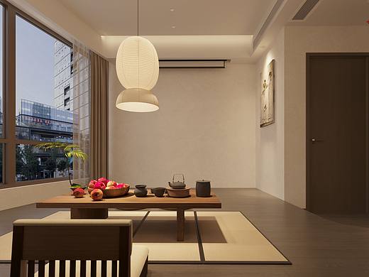 茶室效果图渲染