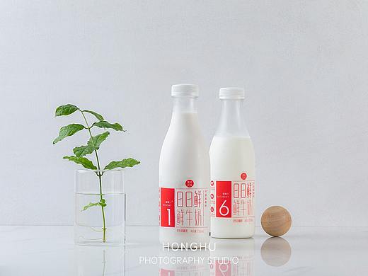 盒马鲜牛奶拍摄